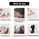 thumbnail image 5 of Juego de 4 ganchos con ventosa al vacío, potente gancho con ventosa sin taladrar, ganchos reutilizables impermeables para cocina y baño, máximo 5 kg (negro), 5 of 5