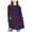 Purple, variant on BAR III $79 Womens New 1285 Green Turtle Neck Long Sleeve Sweater Dress S B+B