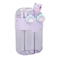 thumbnail image 1 of Cute Water Bottle, 780ML Straw Water Bottle With Straw Adjustable Strap Sticker, 1 of 8