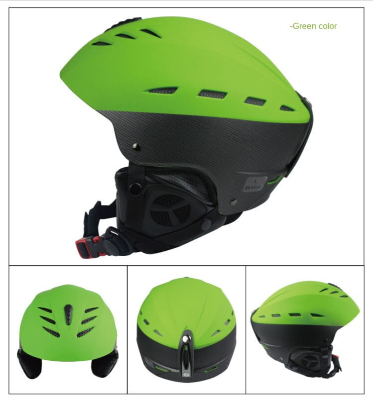 ZMLEVESki Helmet Snowboard Helmet Active Ventilation Audio Compatible