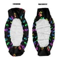 thumbnail image 6 of Yuyamidu Colorful Dog Paw UTV Seat Cover Cute Outdoor Mule Bench Seat Cover Personalized Stretch Polyester Fabric Cover for Kawasaki Mule 3000 3010 3020, 6 of 7