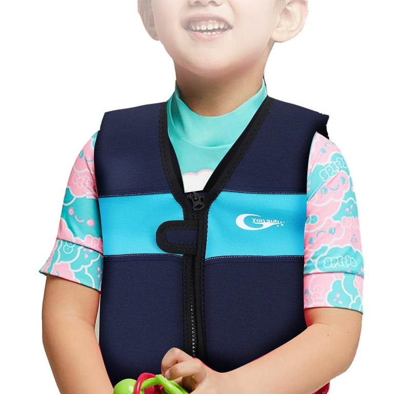 FAGINEY Swim Jacket Children Swimming Float Suit Swim Vest Jacket