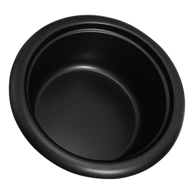 HEATSHAKING Black Non Stick Rice Cooker Inner Pot Replacement with Scale for Kitchen Cooking and Baking