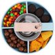 thumbnail image 3 of Silicone Snack Bowl For Stanley Cup 40 Oz With Handle, Reusable Snack Tray Cup Accessories Fits, For Car Cup Holder, Cinema, At Home Or Outdoor, 3 of 5