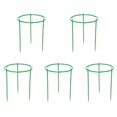 thumbnail image 2 of Plant Support Stakes, Plant Support Ring, Plant Stakes for Outdoor Plants, Plant Supports for Indoor Plants, 5 Pack Splicable Flower Support Brackets with 15 Total Support Rods, 2 of 8