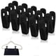 thumbnail image 1 of Perchas para pantalones de terciopelo negro de primera calidad (juego de 10), 1 of 7