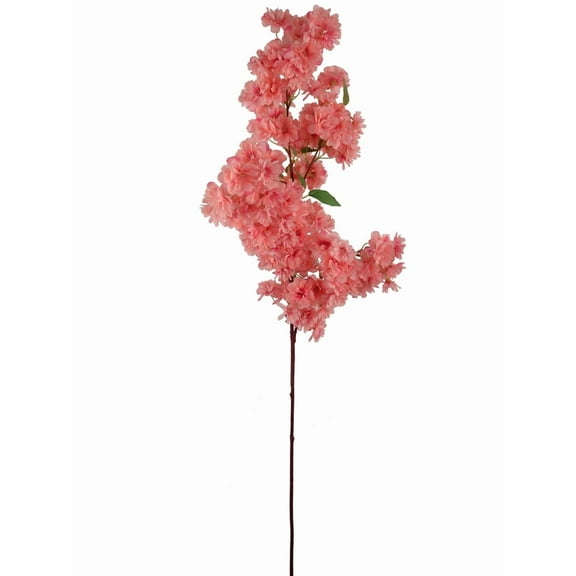 Pack of 3 - 40-Inch Cherry Blossom Spray Pink – Artificial Silk Flower Branch for Home, Wedding & Event Décor
