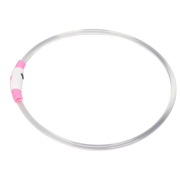 Collar De Perro Iluminado, Collar De Perro Brillante Impermeable De Seguridad Nocturna De TPU Recargable Fresco Para Gatos Para Perros