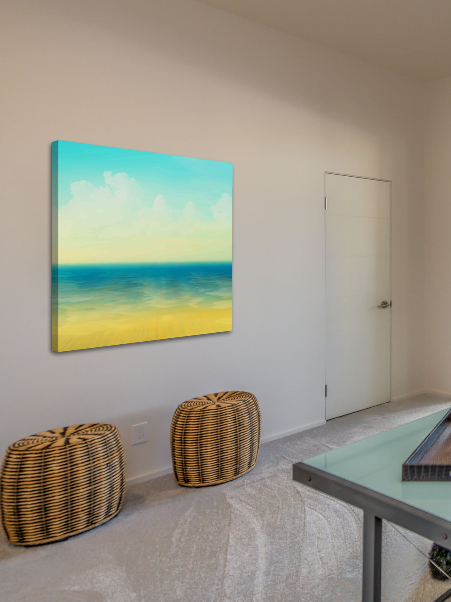 Parvez Taj "In the Horizon" Print on Canvas