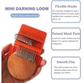 thumbnail image 4 of Mini Loom Weave Tool Kit Household Knitting Machine Loom Tamping Machine Speed Weave Tamping Machine, 4 of 9