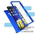 thumbnail image 4 of for Galaxy S10 / S10+ / S10e / S9 / S9+ / S8 / S8+ / S7 / S7 Edge / Note 9 / J4 / J6 Ultra Thin Premium Dual Layer Plastic Hard Case with Screen Protector Skin, 4 of 4