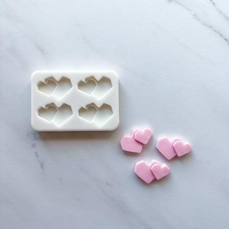 

GEOMETRIC HEART DUO MOLD