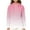 01 Pink, variant on Sherpa Fleece Lined Hoodies for Women Warm Winter Gradient Pullovers Long Sleeve Sweatshirts Casual Thermal Tops
