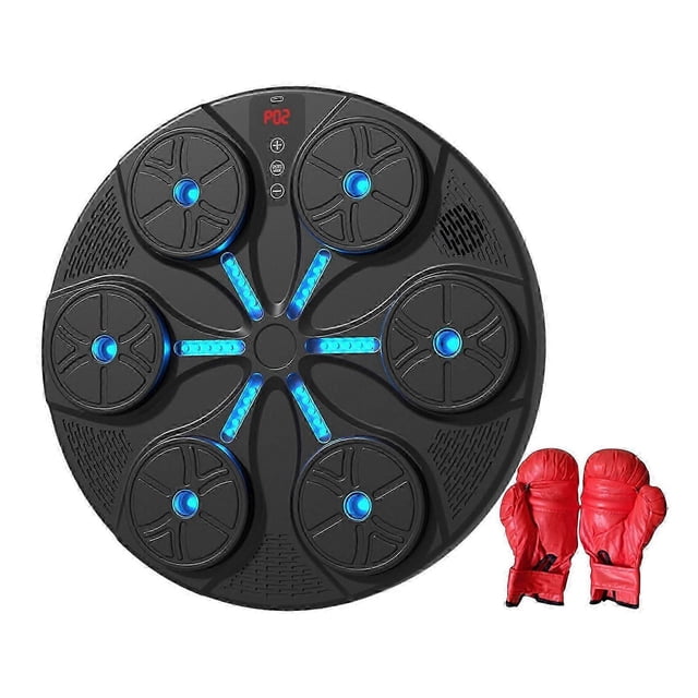 Music Boxing Machine Boxing Trainer Sanda Relaxing Wall Mounted Reaction Target