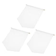 thumbnail image 1 of CHICHUMID 3Pcs Canvas Wall Banner With Plain Blank Design, 1 of 7