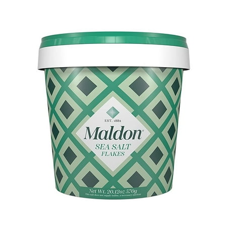 Maldon Sea Salt Crystals Tub 570g (Pack of 2)