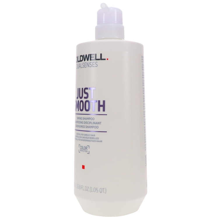 Goldwell Dualsenses Just Smooth Taming Shampoo, 33.8 oz, Frizz