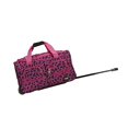 thumbnail image 1 of Rockland PRD322-MAGENTALEOPAR 22 in. Rolling Duffle Bag, 1 of 1