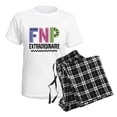 thumbnail image 4 of CafePress - FNP Family Nurse Practitioner Pajamas - Women's Short Sleeve Print T-Shirt and Pants Light Cotton Pajama Set, 4 of 7