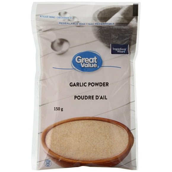 Poudre d’ail Great Value 150&nbsp;g