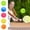 Vert, variante sur Liquidation! Gspmoly Boule à Pic 74 mm avec 40 Trous Plastique Pe Dur Extérieur Boule à Trou Weifu Liquidation