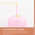 thumbnail image 4 of Miangastore 50Pcs Handheld Lantern Poles Wooden Lantern Sticks Long Lantern Handles DIY Accessory, 4 of 9