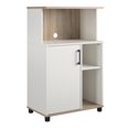 thumbnail image 1 of Whitmore Microwave Stand, White, 1 of 9