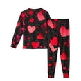 thumbnail image 4 of Conjunto de pantalón y camiseta de manga larga con solapa y pantalón informal de moda para niño. Conjunto de pantalón y camiseta de manga larga de poliéster para niño., 4 of 8