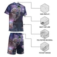 thumbnail image 3 of Kids Harley Quinn Athletic T-Shirt And Mesh Shorts Outfit Set Mesh Clothing Set for Boys, 3 of 7