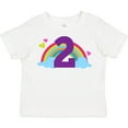 thumbnail image 3 of Inktastic 2nd Birthday Rainbow Cute Girls Girls Toddler T-Shirt, 3 of 5