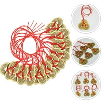 MLINS  10 Sets Lucky Charms Feng Shui Coins Decoration Decorations