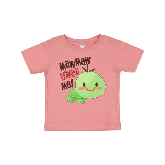 Inktastic Mawmaw Loves Me Cute Turtle Boys or Girls Baby T-Shirt