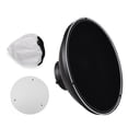 thumbnail image 2 of Accessories 30cm/11.8in Standard Reflector Beauty Dish Bowens Mount with White Diffuser Reflector  Grid for Studio Portrait Photography Strobe Flash Light, 2 of 6