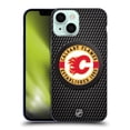 thumbnail image 1 of Head Case Designs Officially Licensed NHL Calgary Flames Puck Texture Soft Gel Case Compatible with Apple iPhone 13 Mini, 1 of 7