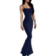 thumbnail image 1 of ORUYROP Robe Maxi Moulante pour Femmes Aguichant à Bretelles Spaghetti Sans Manches Moulante Longue 2023, 1 of 7
