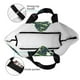 thumbnail image 4 of Balery Green Frogs Bolsa Tote Estilo Estético con Cremalleras, Bolsa de Hombro, Bolsa de Compras Grande y Plegable, 4 of 8