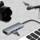 thumbnail image 5 of Tholdsy Estación de acoplamiento compacta 6 en 1 USB A/C Hub para portátiles, teléfonos móviles, tabletas, accesorio extensor, equipo convertidor de Relojes inteligentes, 5 of 6