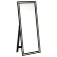 thumbnail image 6 of Windrose 28 x 67 Inch Tempered LED Standing Mirror Black, 6 of 20