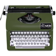 The Oliver Typewriter Company Timeless Elegance Manual Typewriter, Olive