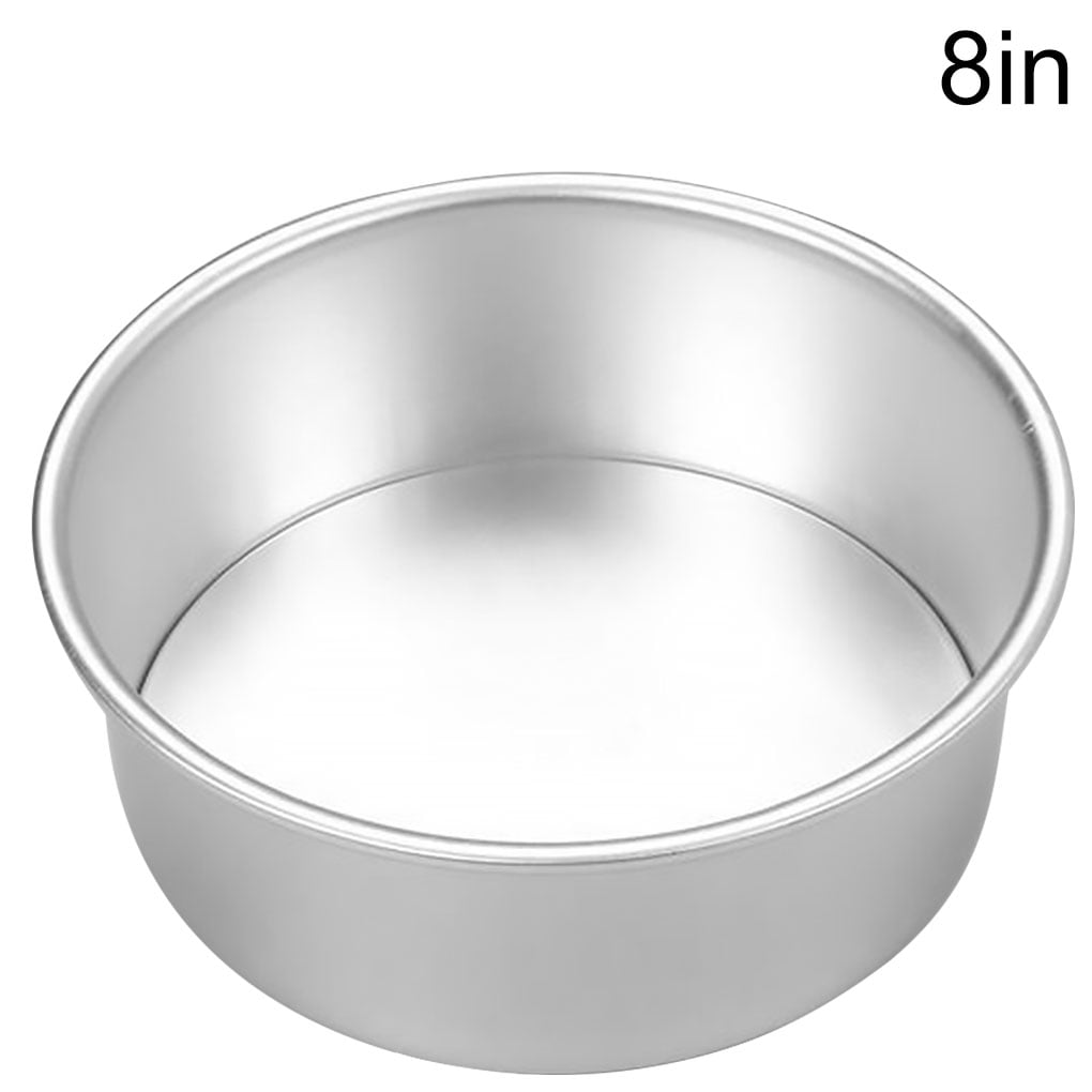 4/5/6/8/10 Inch Aluminium Round Baking Cake Mold Pan Tray For Kitchen Cake Tool 