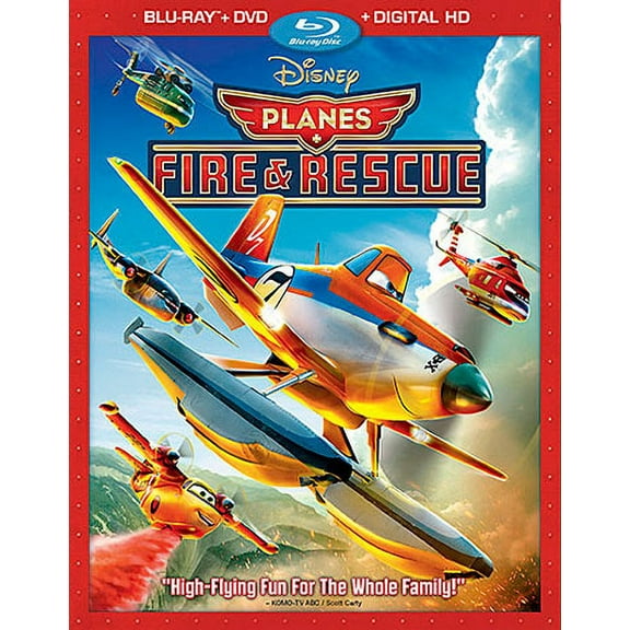 Pre-Owned Planes: Fire And Rescue (Blu Ray) (Good)
