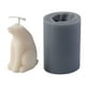 thumbnail image 4 of Molde de oso molde de resina molde de silicona de oso molde de arcilla para decoración para manualidades de resina DIY suministros de fabricación de Los 7.3x5.3cm Macarena Moldes para velas, 4 of 8