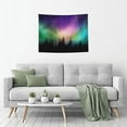 thumbnail image 6 of Bingfone Northern Lights Tapestry Wall Hanging Decor for Living Room Bedroom Dorm Classroom Office Decor 29x37 Inch, 6 of 8
