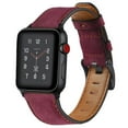 thumbnail image 1 of Compatible con Apple Watch Band 38-40 mm / 42-44 mm, correa de repuesto de cuero genuino compatible con Apple Watch Series 5/ 4/3 /2 /1 Adepaton 2033272-7, 1 of 9