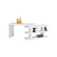 thumbnail image 4 of Chintaly Motion Home Office Desk with Shelves, 4 of 6