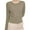 Army Green, variant on Gyexs Women Long Sleeve Button Up Ribbed Knit Crop Cardigan Y2K Slim Fit Round Neck Sweater Tshirt Fall Going Out Tops (Army Green, Size XL)