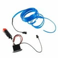 thumbnail image 6 of EL Wire Car Interior LED Strip Lights, 3 Meter Neon Wire 12V for Automotive Car Interior Decoration(Blue), 6 of 6