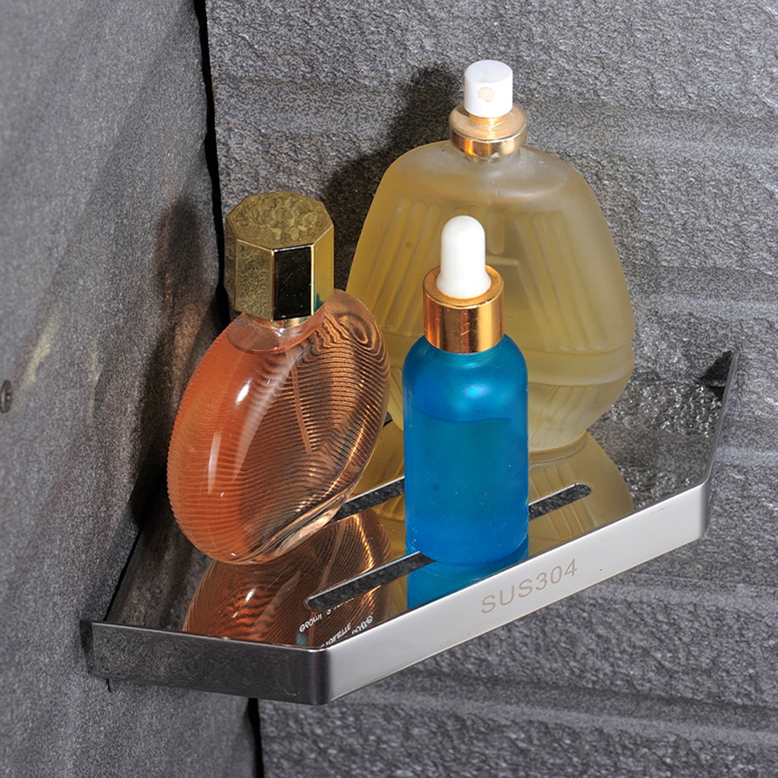 Travelwant Corner Mounting Shelf,Easy to Install Wall Corner Shelf