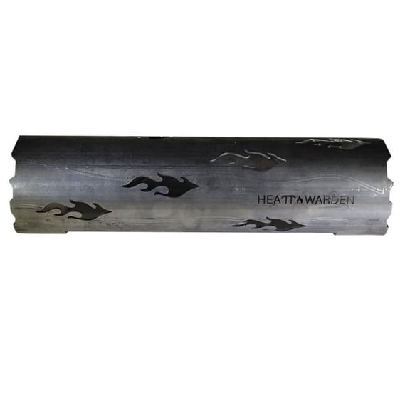 HEAT WARDEN HW-FL-M Heat Warden Set of Three Medium Steel Fire Logs