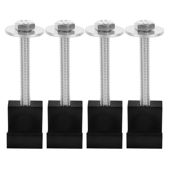 FOLOYORI Tie Down Clamps For Truck Bed Tool Box Clamps Iron 4Pcs Securing Toolbox